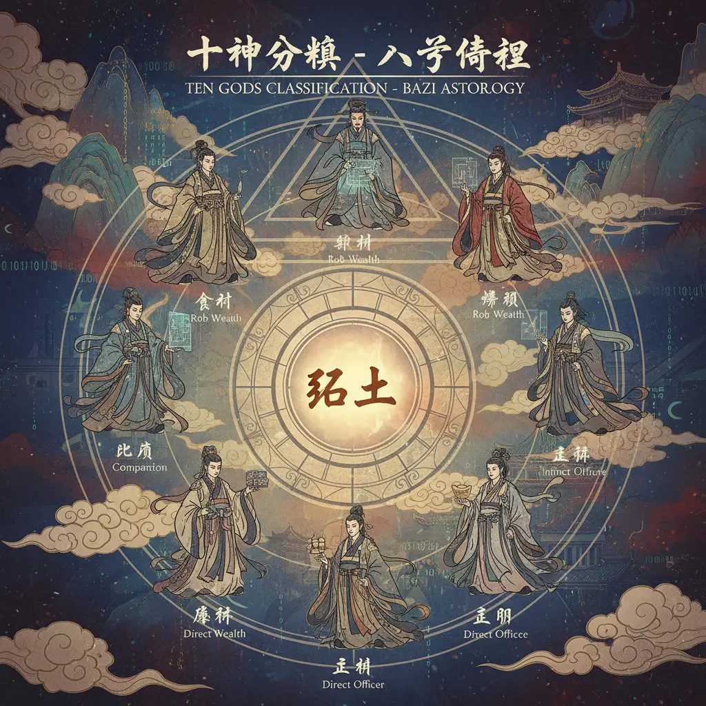 八字命理 - 十神分類