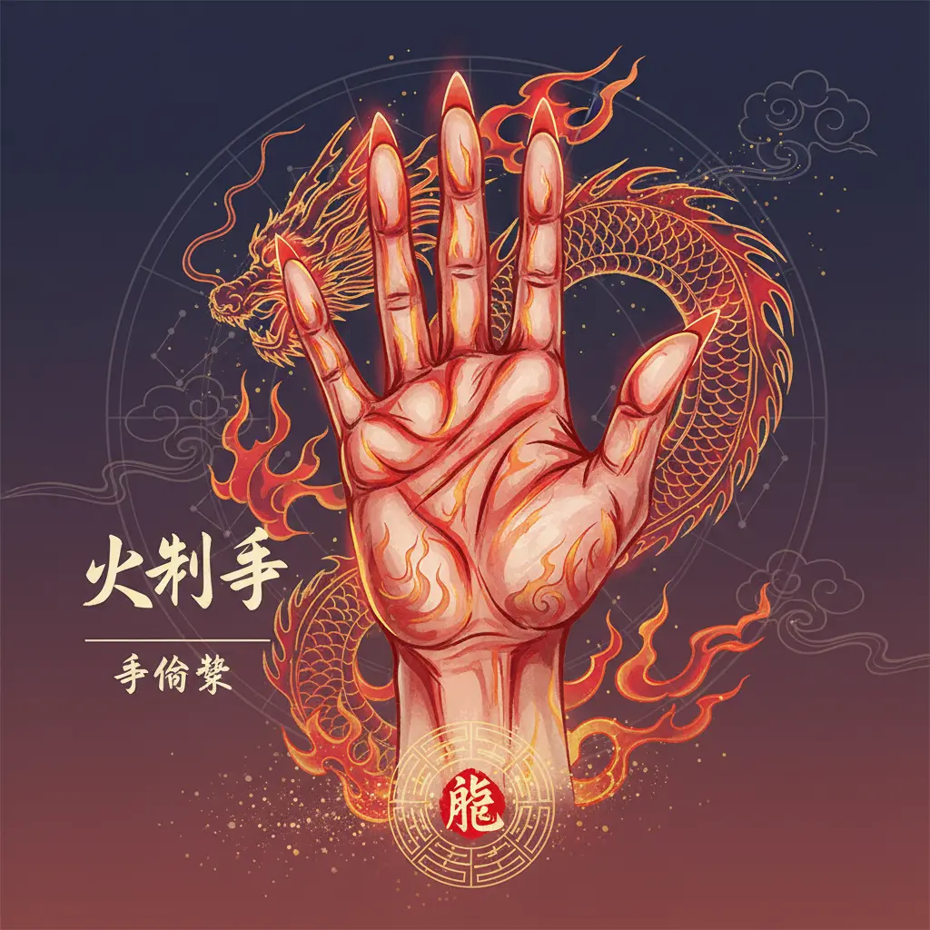 手相學 - 火型手