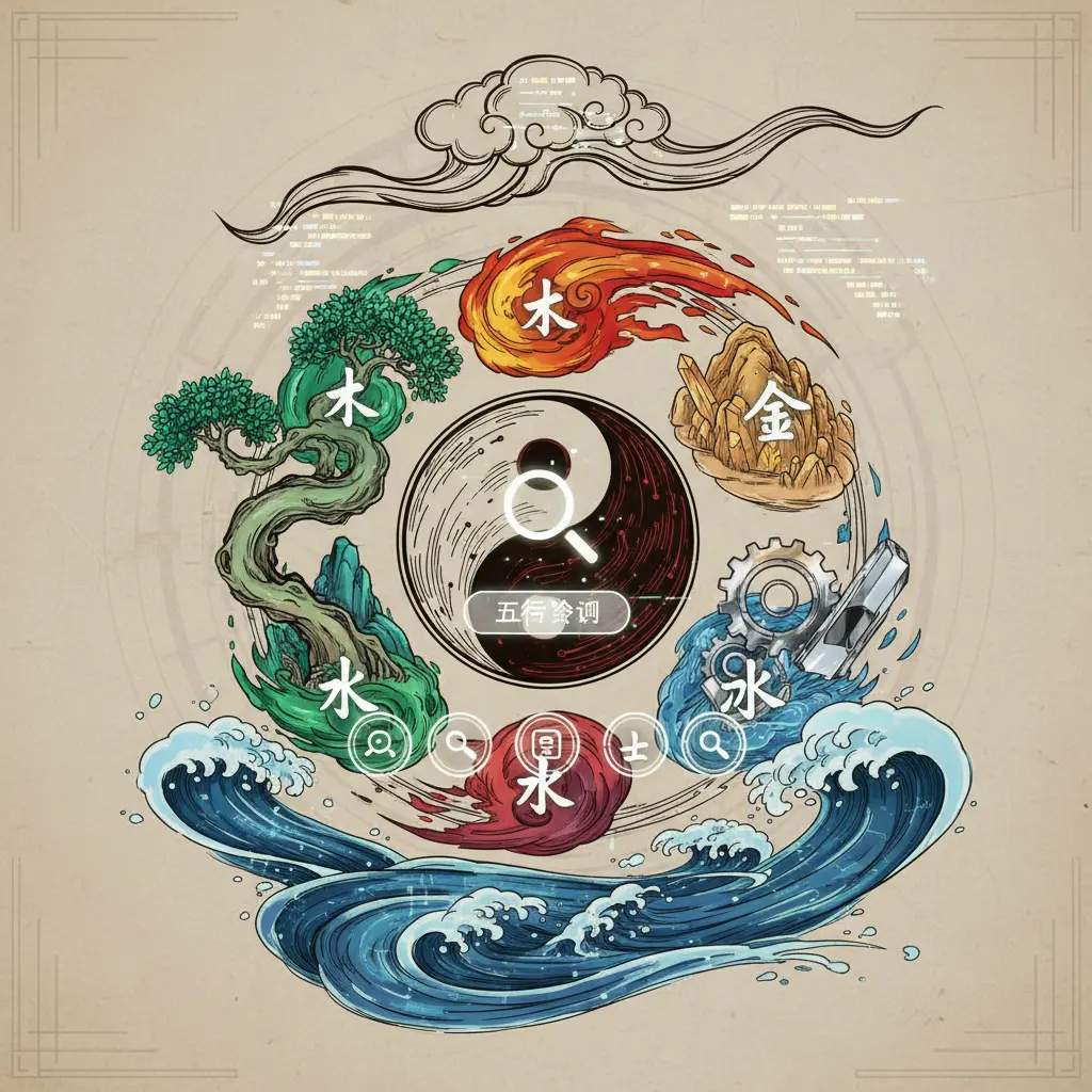 五行 - 五行查詢
