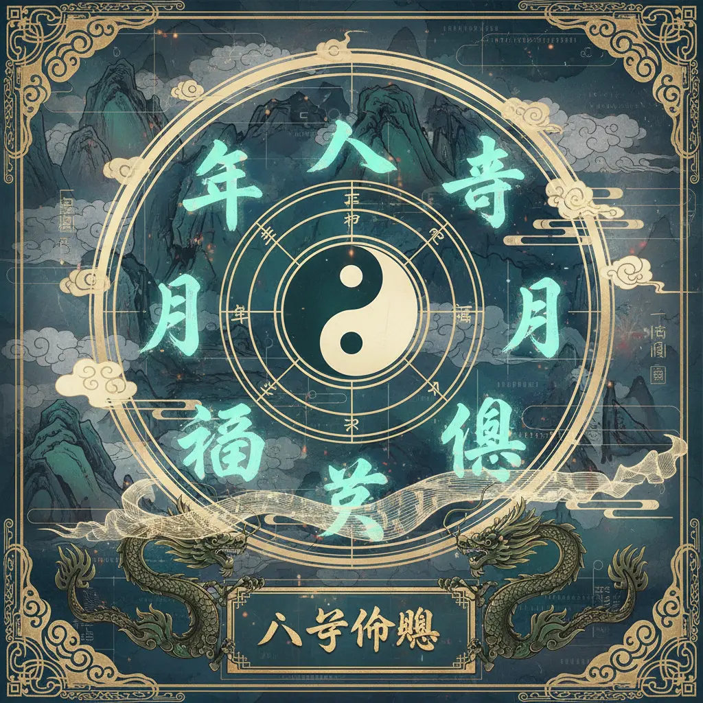 八字 - 八字命盤