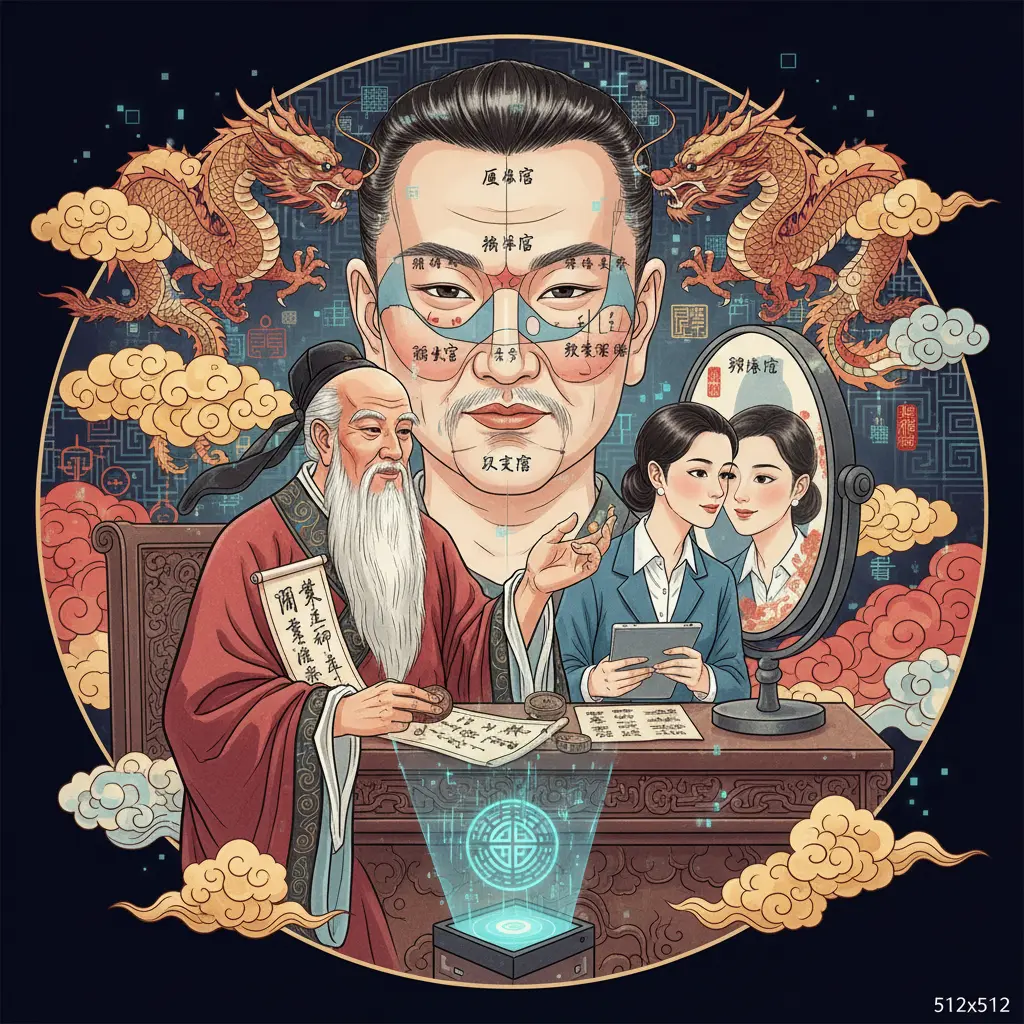 算命師傅 - 面相學