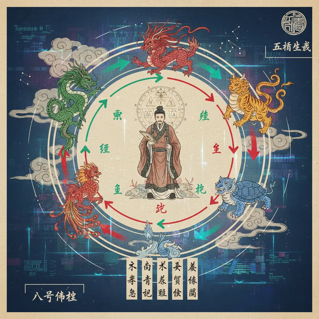 八字命理 - 五行生剋