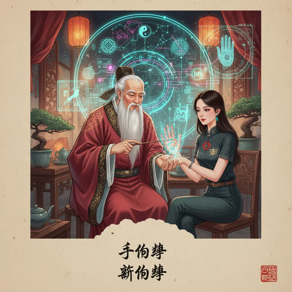 算命師傅 - 手相學