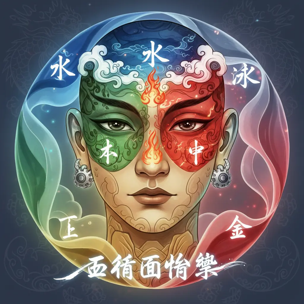 面相學 - 五行
